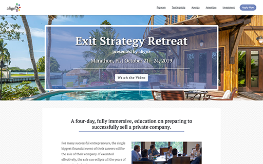 Exit Strategy Retreat Screenshot